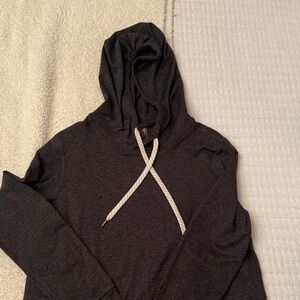 Women’s Charcoal Gray Hoodie Sweater